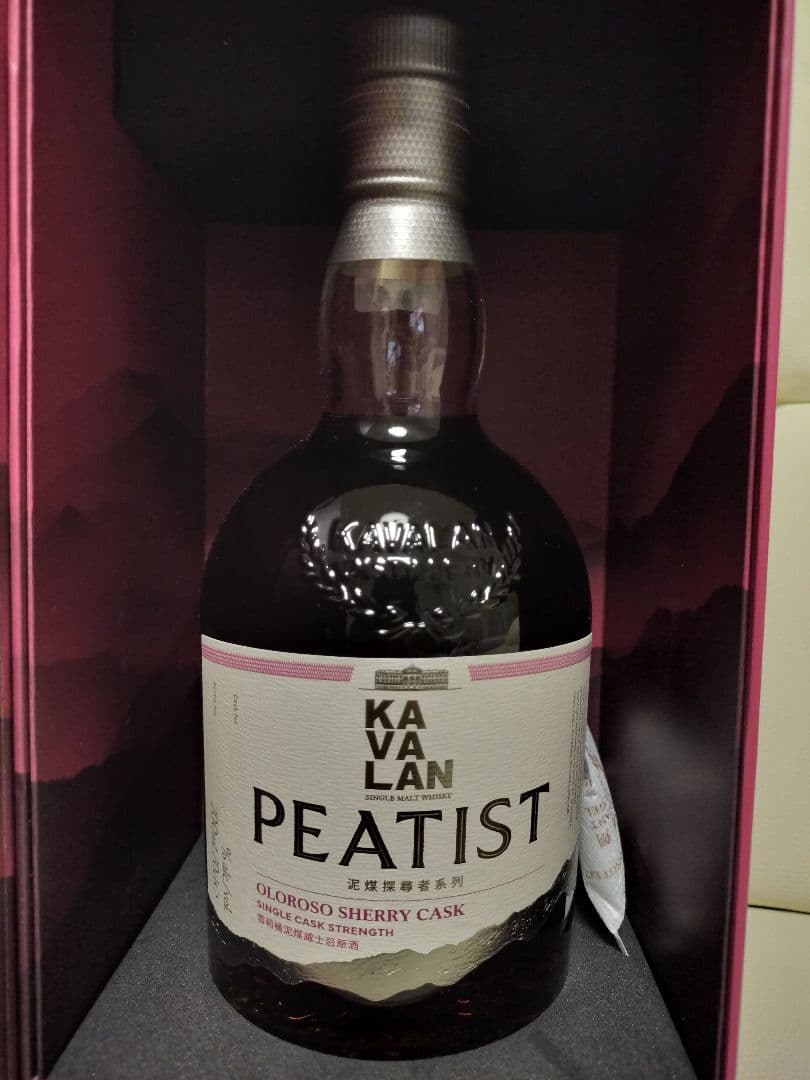 カバラン Peatist ピーテッド バーボン シングルモルトウイスキー 台湾