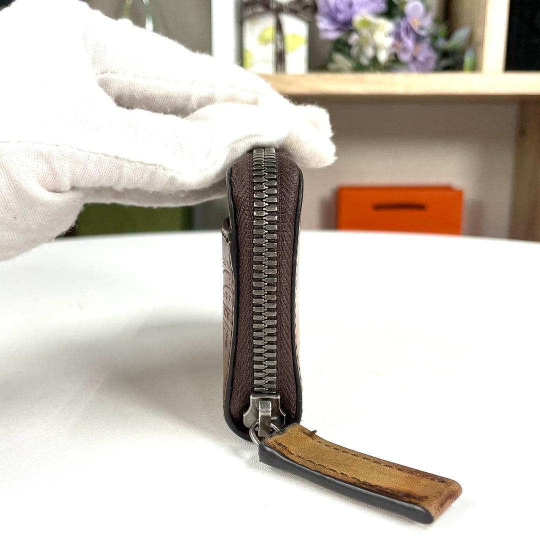美品 BERLUTI カリグラフィ 6連 キーケース カード収納可