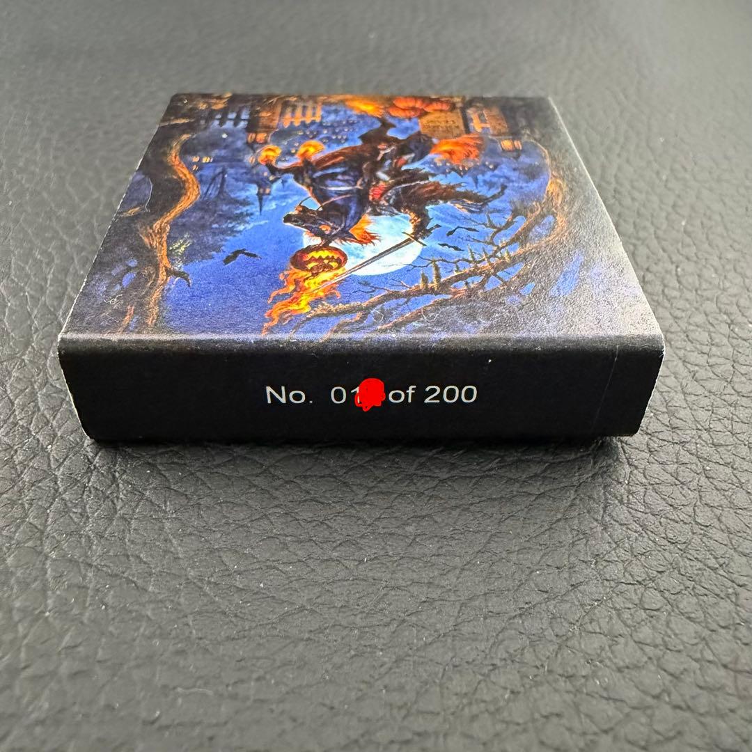 メイプルリーフ 銀貨 カラー ハロウィンナイト 黒台座付き 1オンス 1oz