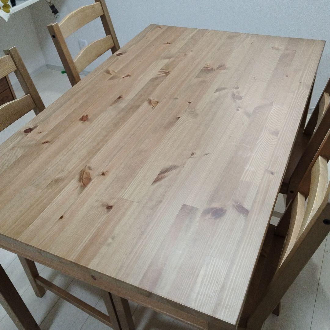 【引取り限定】美品　IKEA ヨックモック　テーブル&チェア　セット
