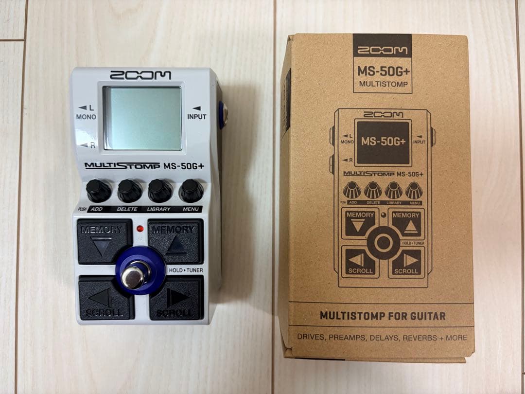 ZOOM MS-50G+ マルチストンプ ギターエフェクター