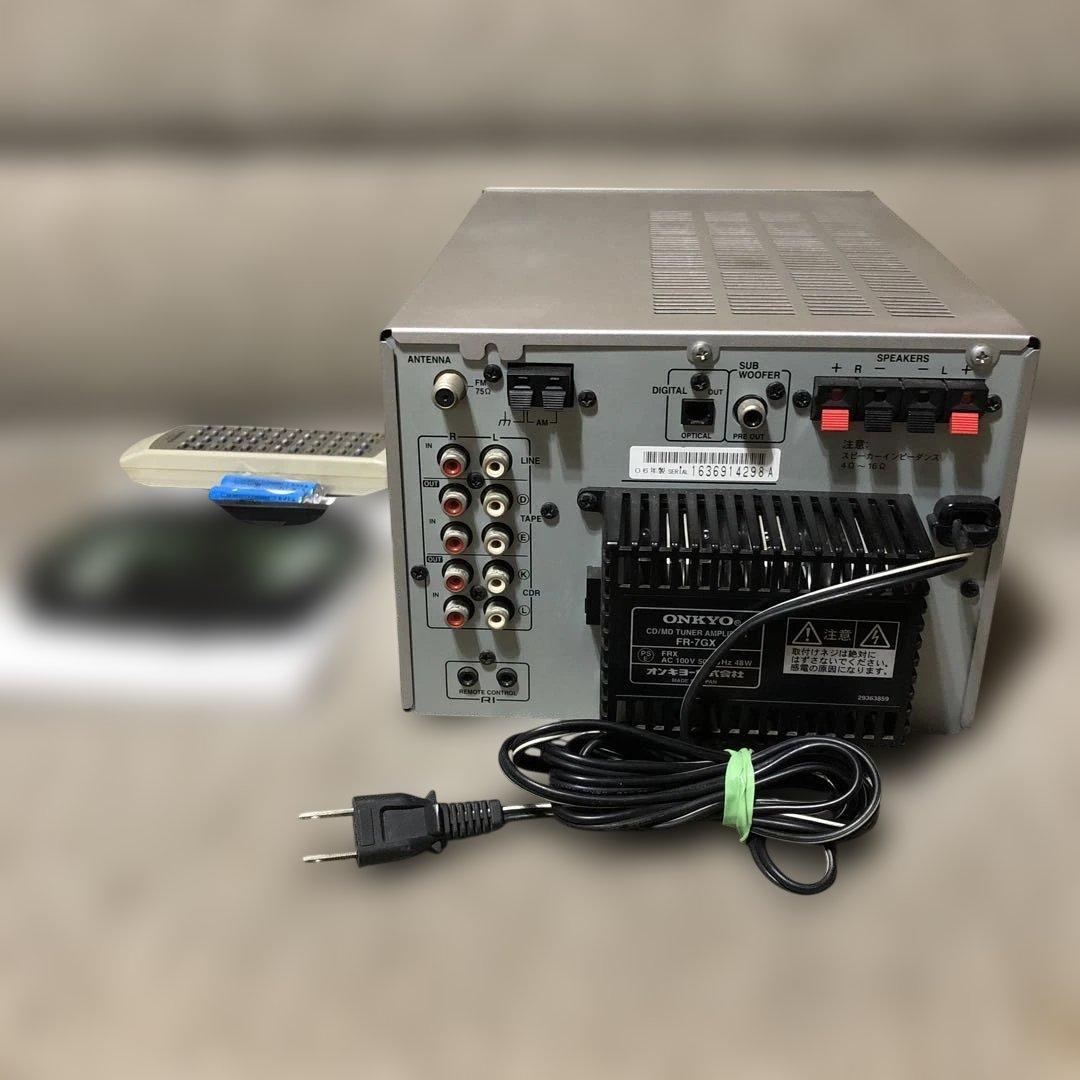 ONKYO MDLP.CDコンポ動作確認済