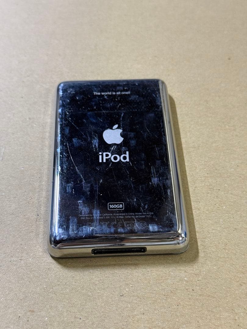 ポータブルプレーヤー Apple iPod Classic 160GB A1238