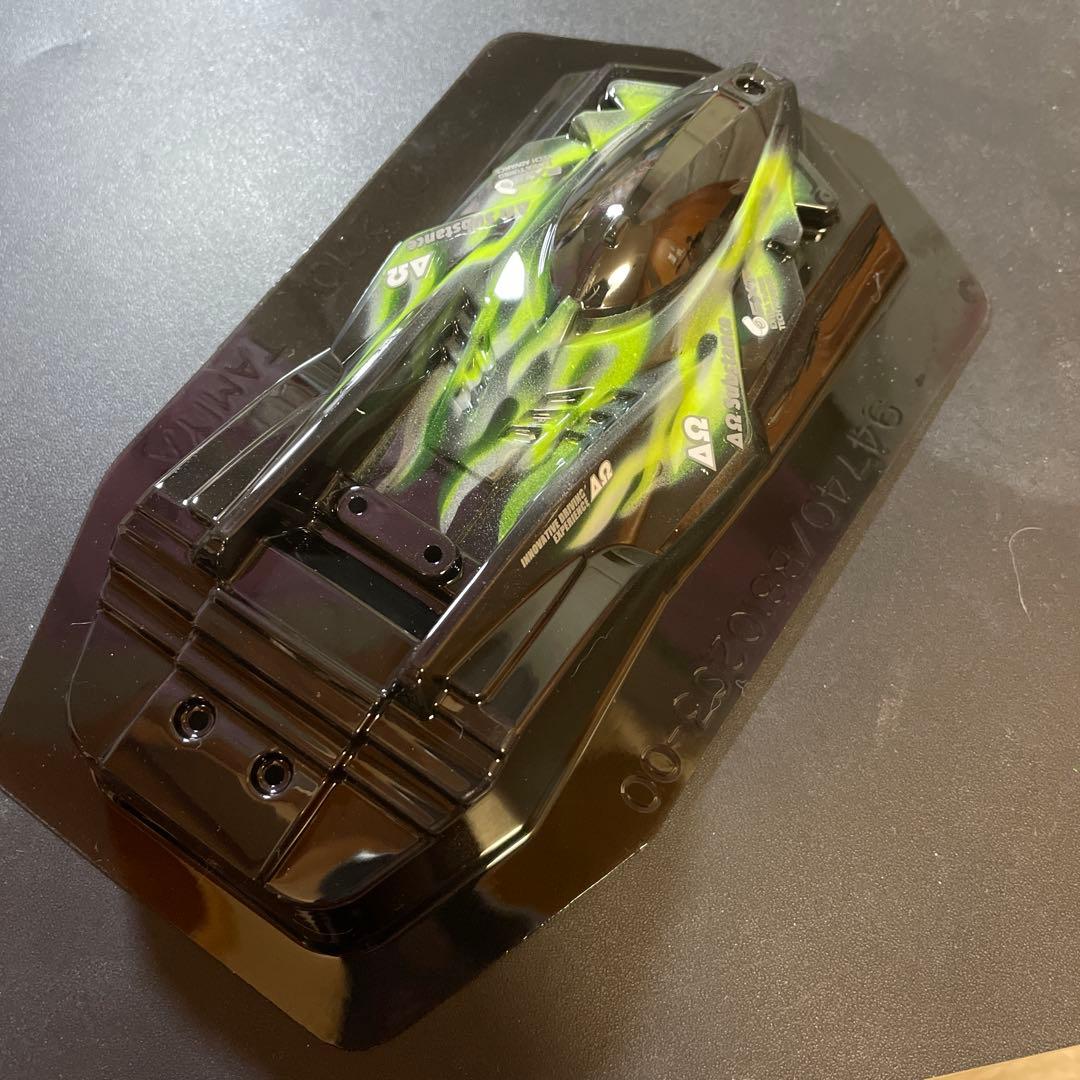 ミニ四駆　ポリカ　サンダーショットMK2 　NO.490塗装済　ポリカボディ