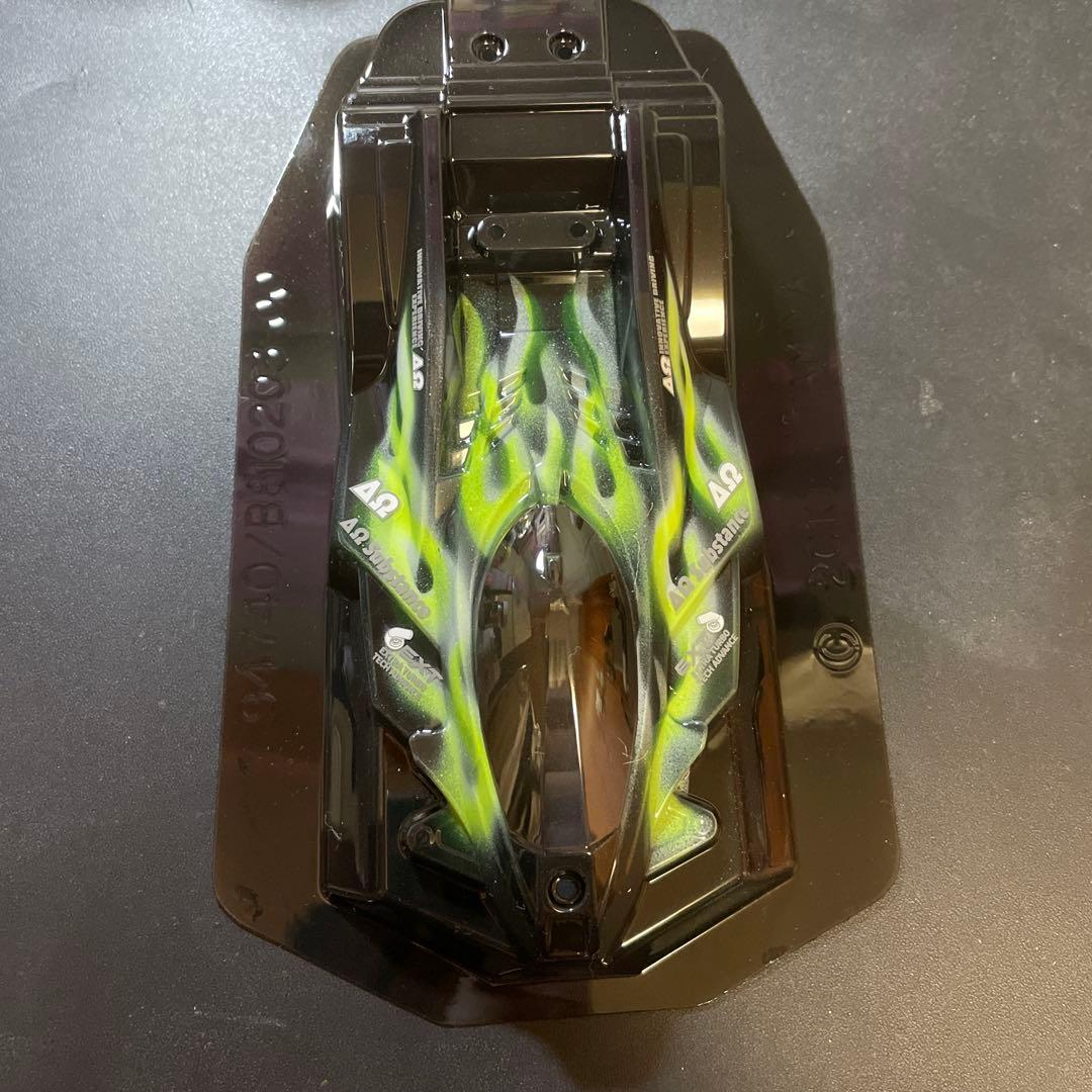 ミニ四駆　ポリカ　サンダーショットMK2 　NO.490塗装済　ポリカボディ