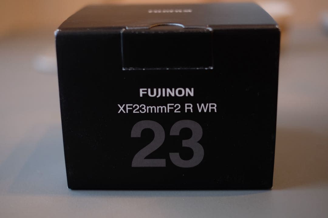 FUJINON XF23mmF2 R WR レンズ＋レンズフード