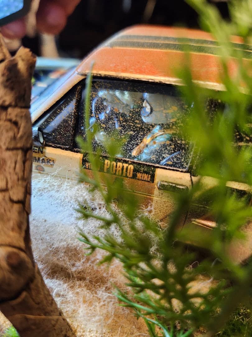 1/24　 フィアット　131　ラリー　ジオラマ