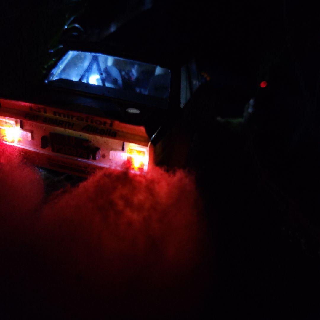 1/24　 フィアット　131　ラリー　ジオラマ