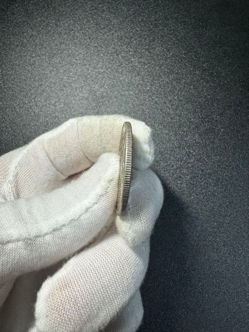 レア 獅子　素敵なチベット銀貨