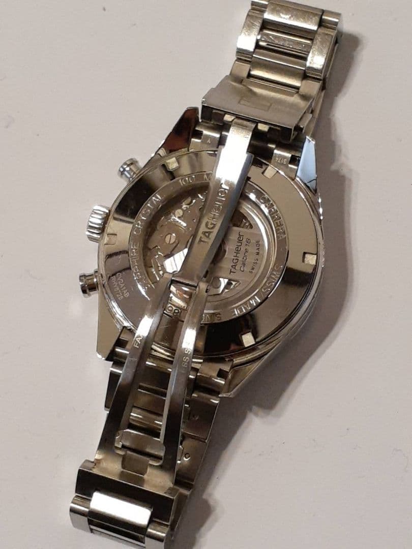 年末大特価！　タグホイヤー CV2A1AB カレラ キャリバー16 メンズ腕時計