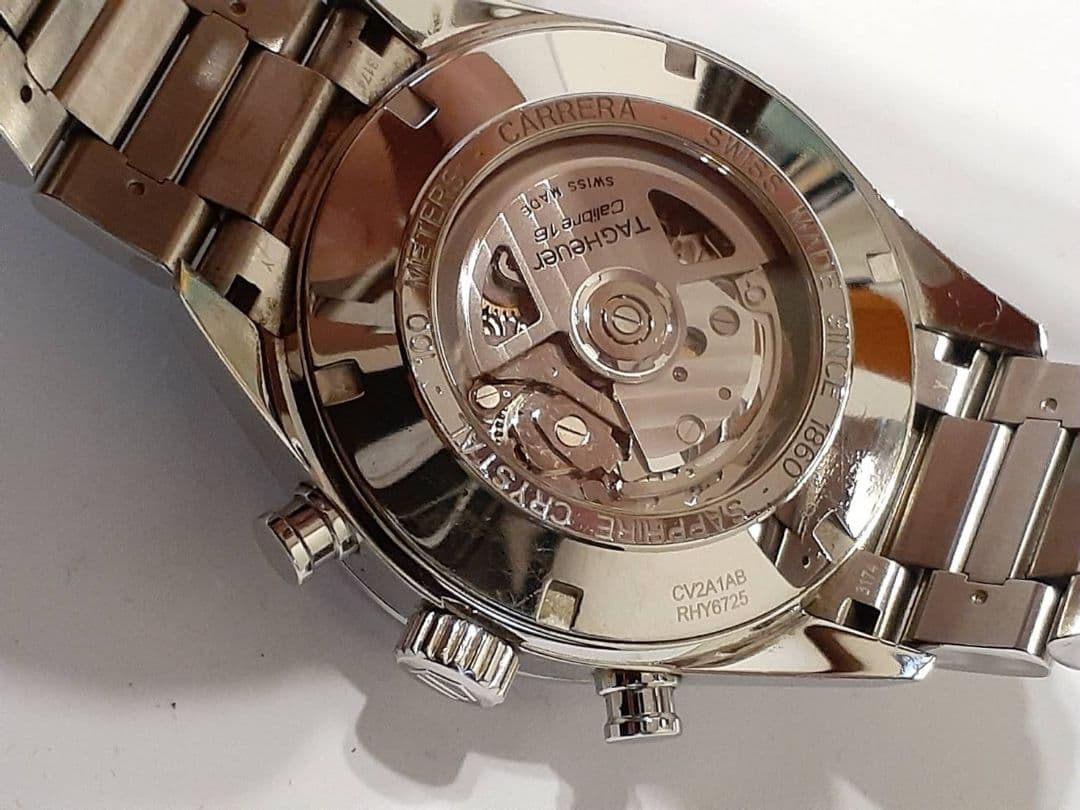 年末大特価！　タグホイヤー CV2A1AB カレラ キャリバー16 メンズ腕時計