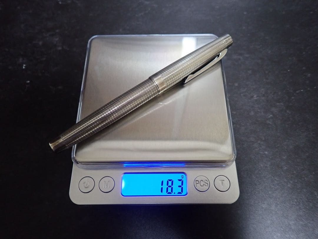 プラチナ万年筆｜プラチナ・プラチナ｜1stモデル｜F（細字｜スターリングシルバー