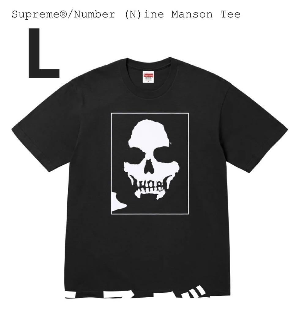 【Supreme】Number (N)ine Manson Tee 黒 L