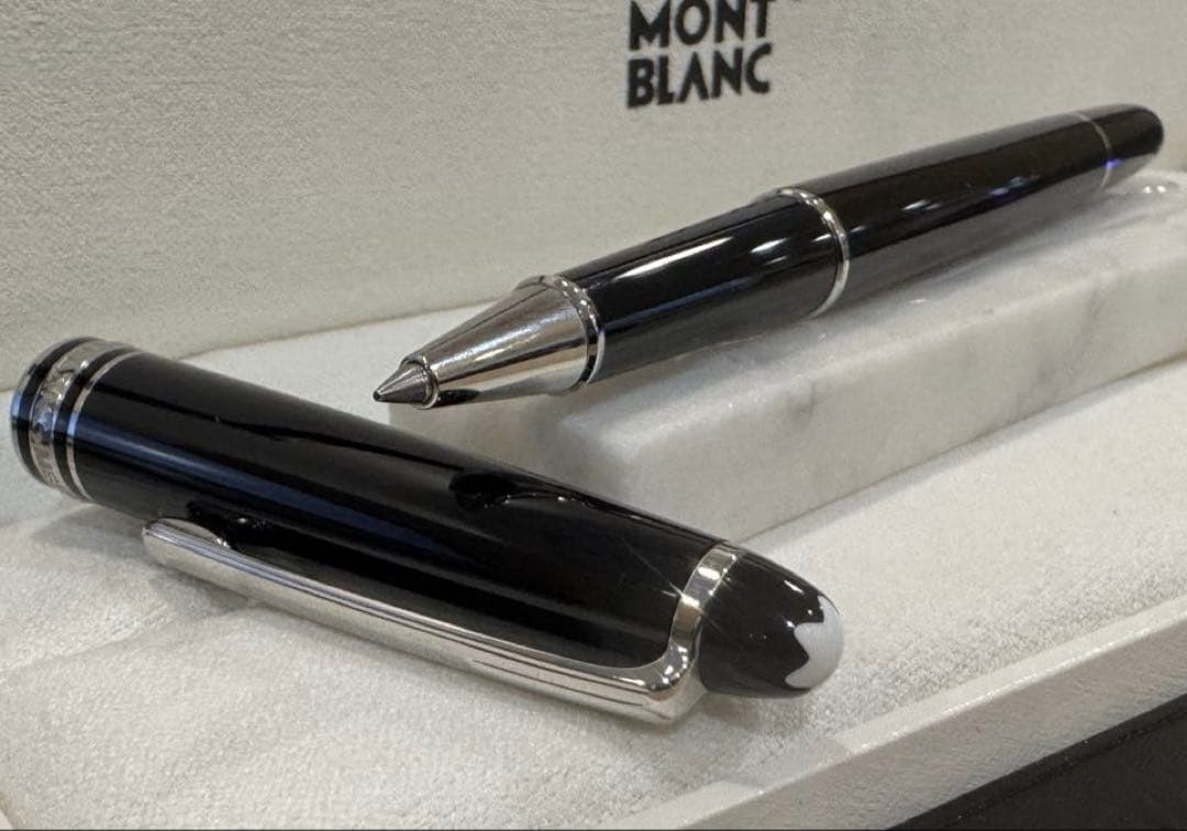 【極美品】モンブラン マイスター・シュテュック P163ローラーボール＋リフィル