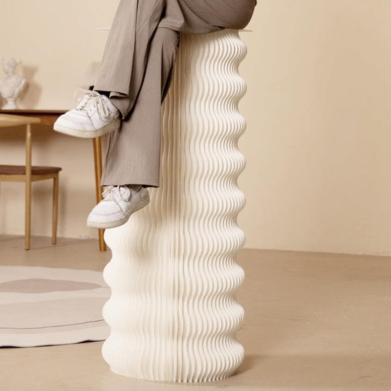 ディスプレイスタンド直径40cm高さ118㎝展示台 陳列台組立不要展示会イベント