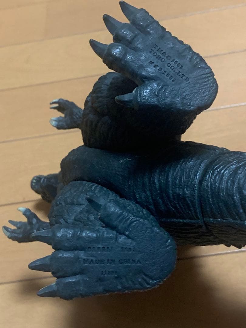 ゴジラ・メカゴジラ三式機龍 ソフビ3体セット　2002(2004)