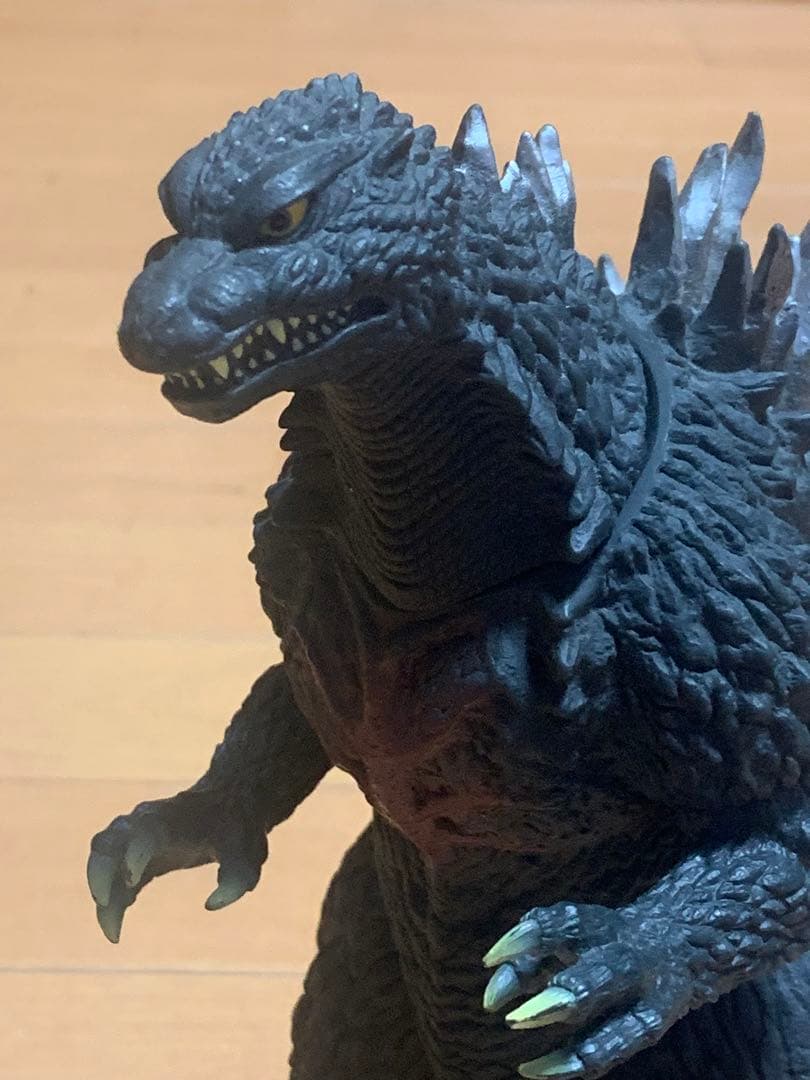 ゴジラ・メカゴジラ三式機龍 ソフビ3体セット　2002(2004)