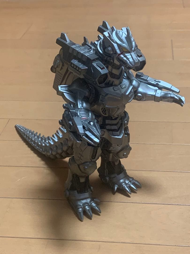 ゴジラ・メカゴジラ三式機龍 ソフビ3体セット　2002(2004)