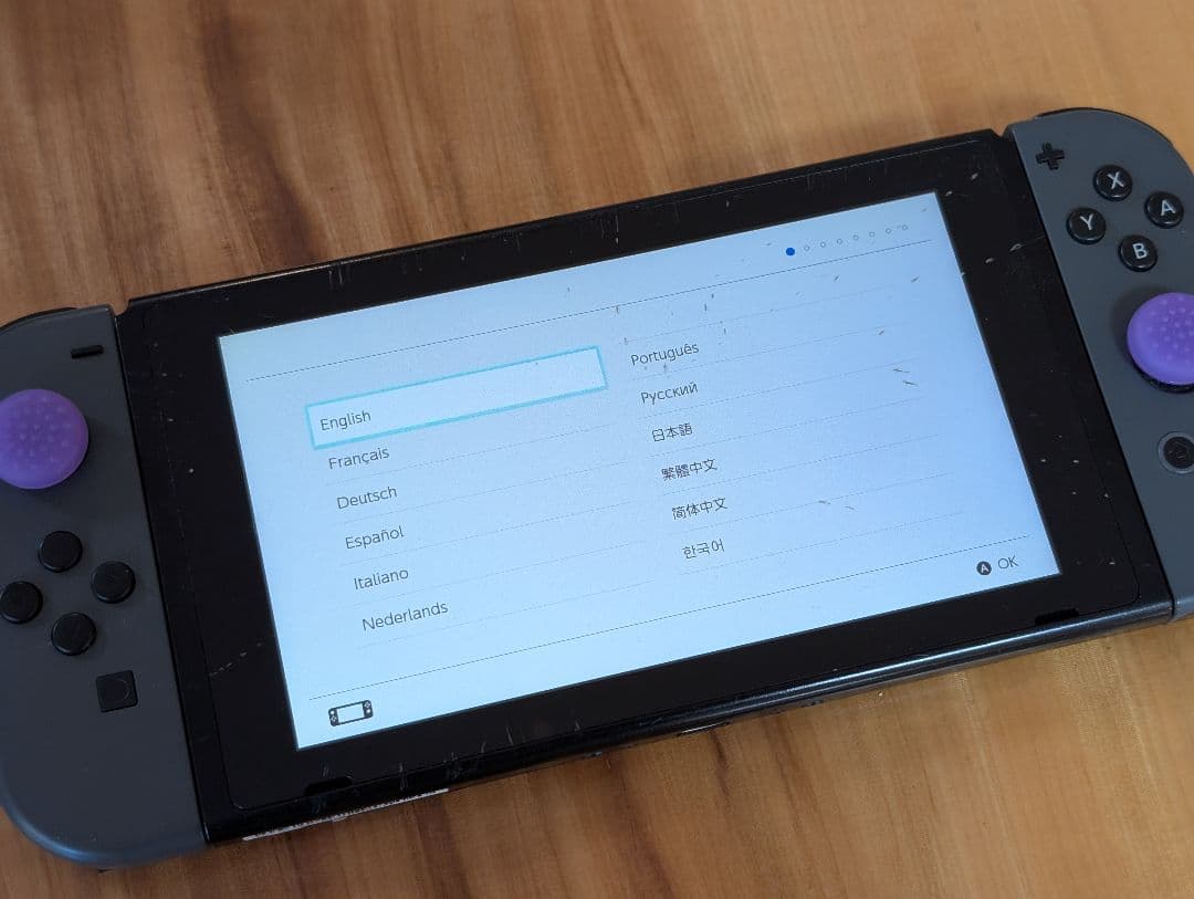 Nintendo Switch 本体 スイッチ　ジョイコン5個　写真のもののみ