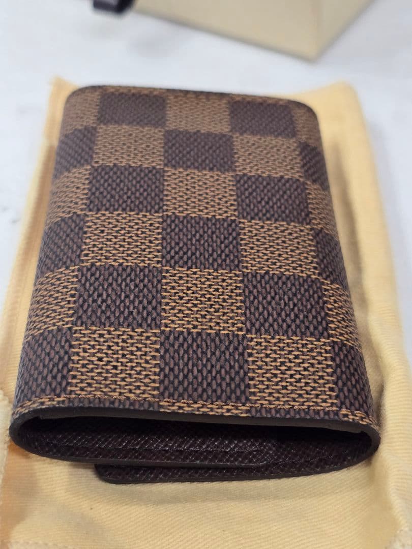 極美品✨　ルイヴィトン　 ダミエ　6連レザーキーケース　MT699