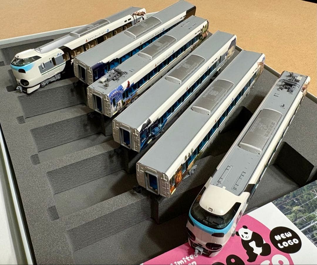 トミックスJR287系特急電車(パンダくろしおSmileアドベンチャートレイン)