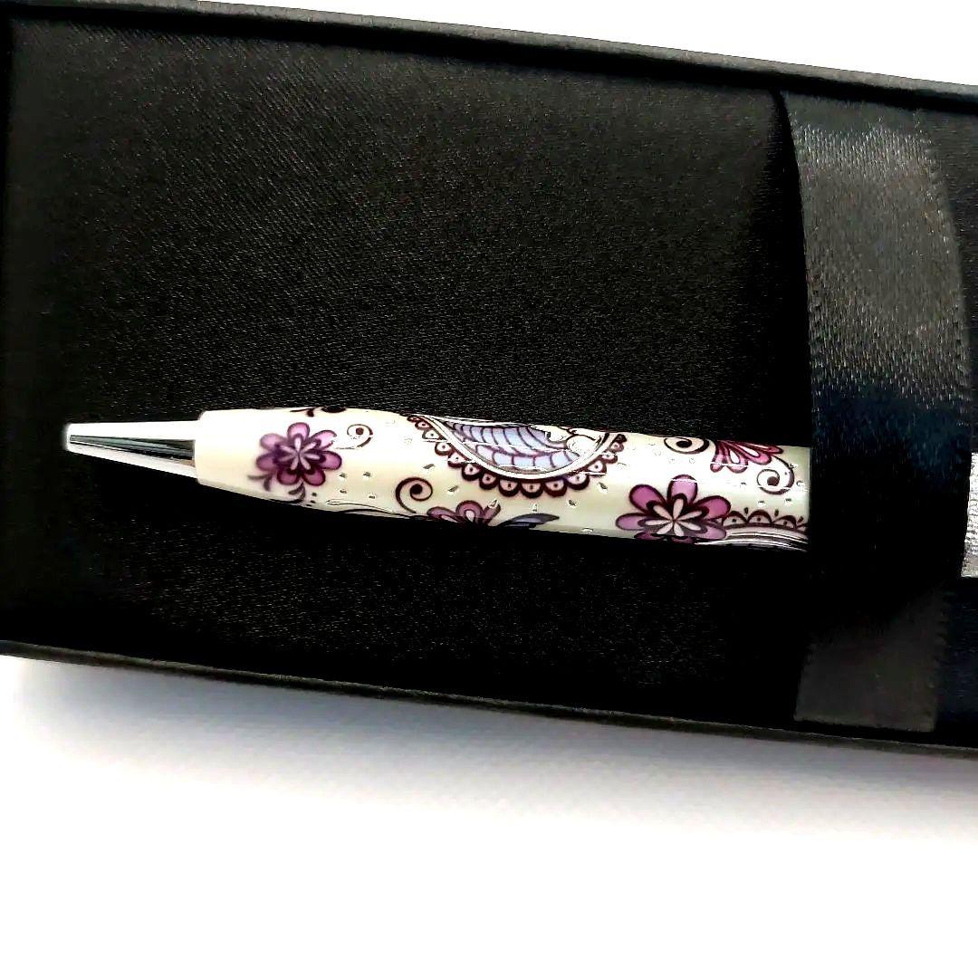 新品 未使用 クロス CROSS ボタニカパープルボールペン