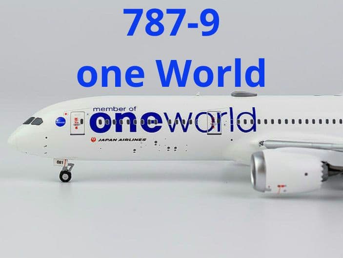 NG MODEL 1/400 JAL 787-9 JA861J 特別塗装機