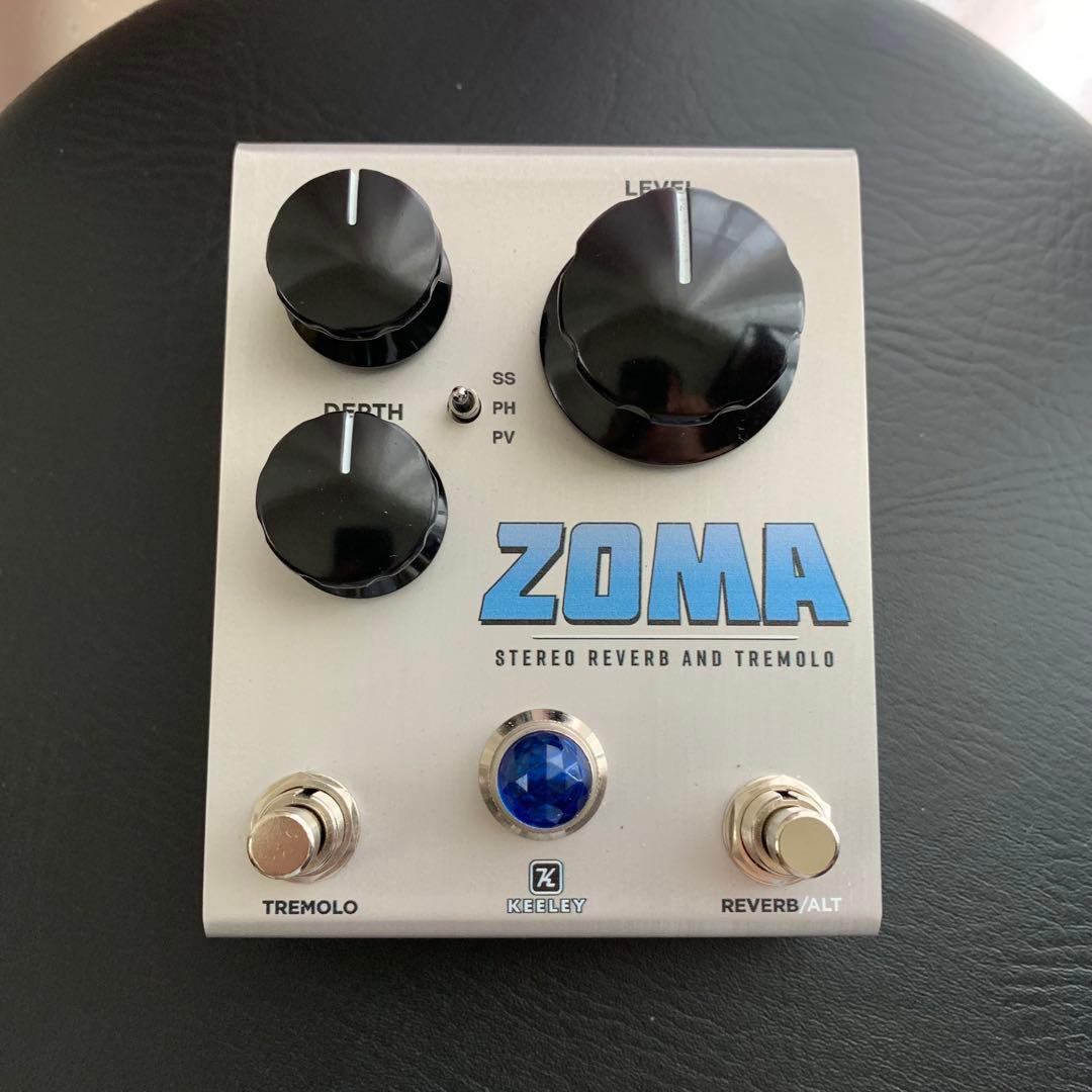 ギター Keeley ZOMA Stereo Reverb and Tremolo