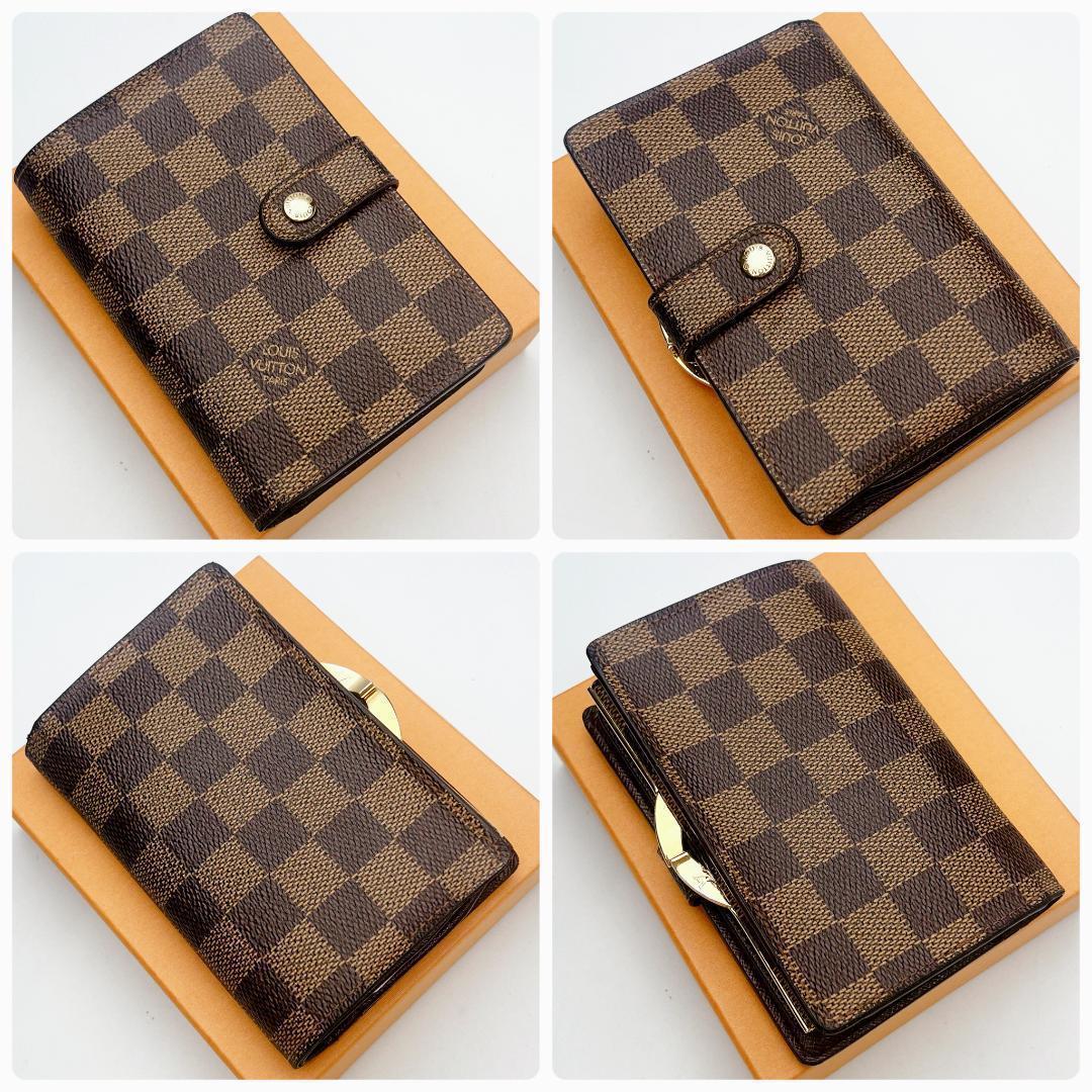 即決フォロー割！ルイヴィトン ヴィエノワ ダミエ 財布 正規品保証2981.