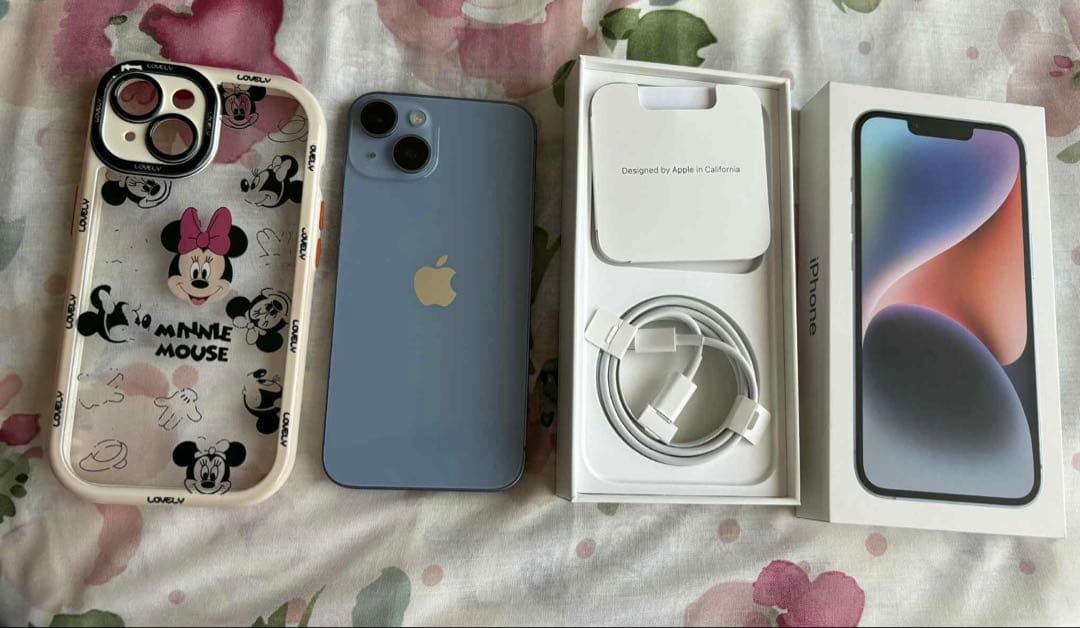 スマートフォン本体 iPhone 14 128gb blue sim free