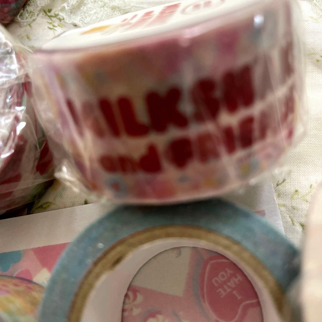 ♡エトワールエグリオットさんマスキングテープ未使用、中古あわせて7個セットです♡