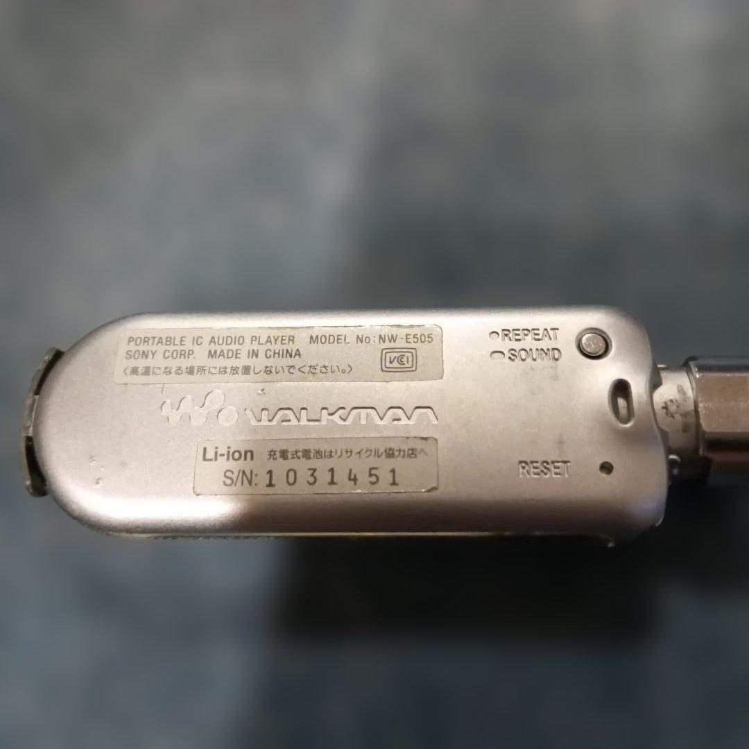 ジャンク品 Sonyソニー NW-E505 ウォークマン　SONYWALKMAN