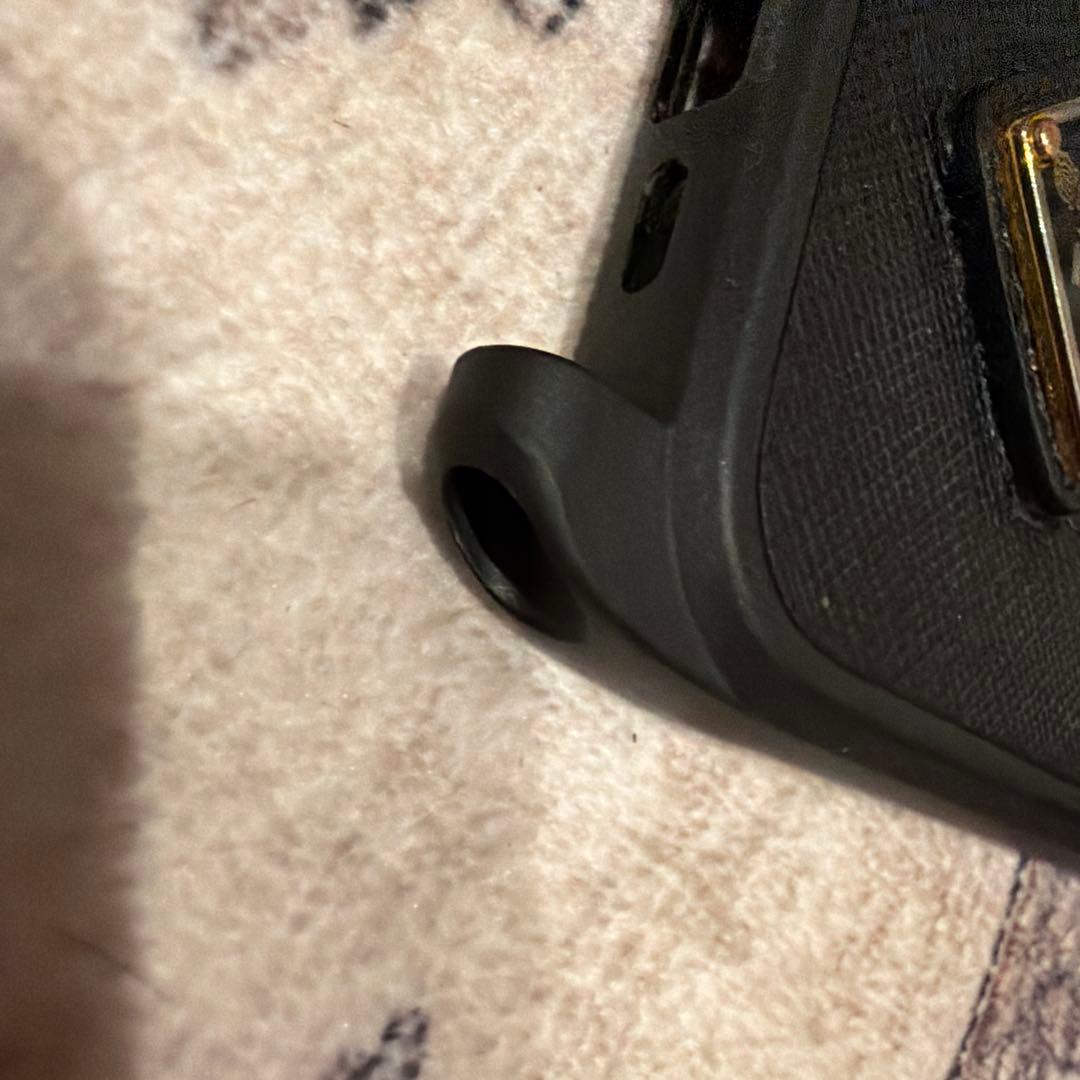 PRADA ブラック iPhone用ケース　15Pro箱あり最終値下げ