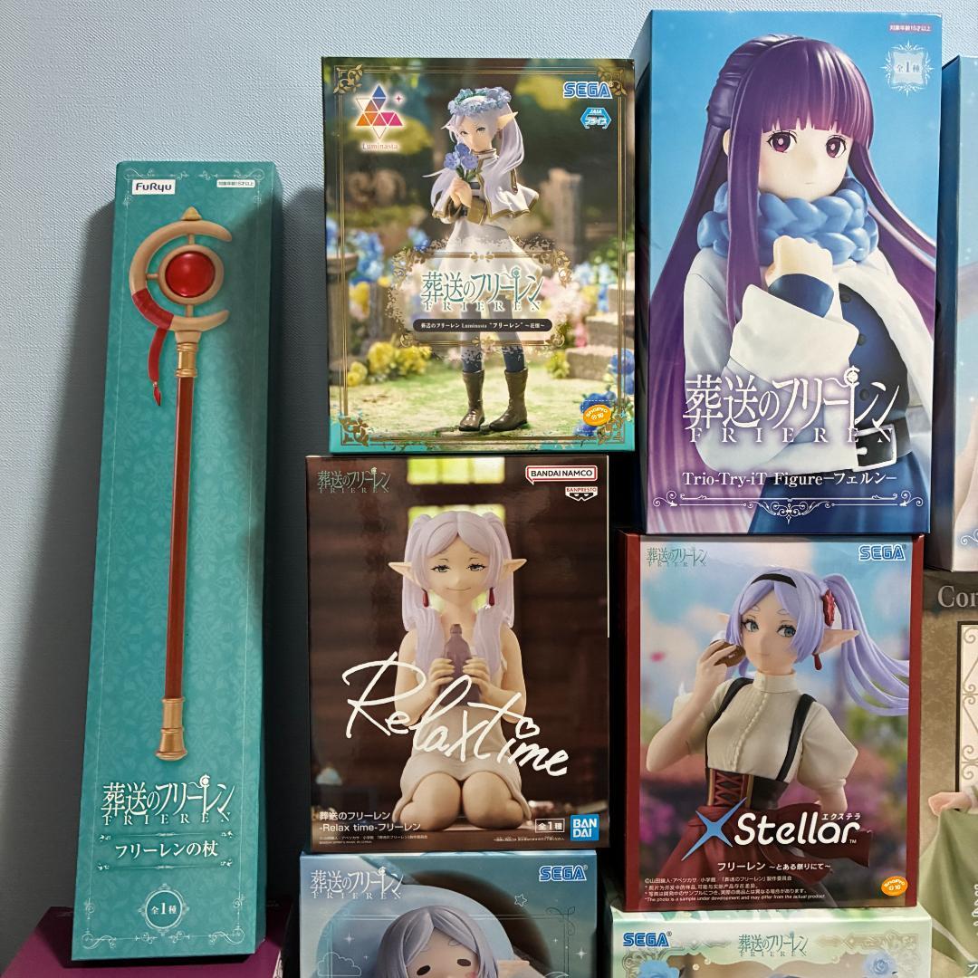 葬送のフリーレン プライズフィギュアまとめ売り　MAXIMATIC、 魔法の高み