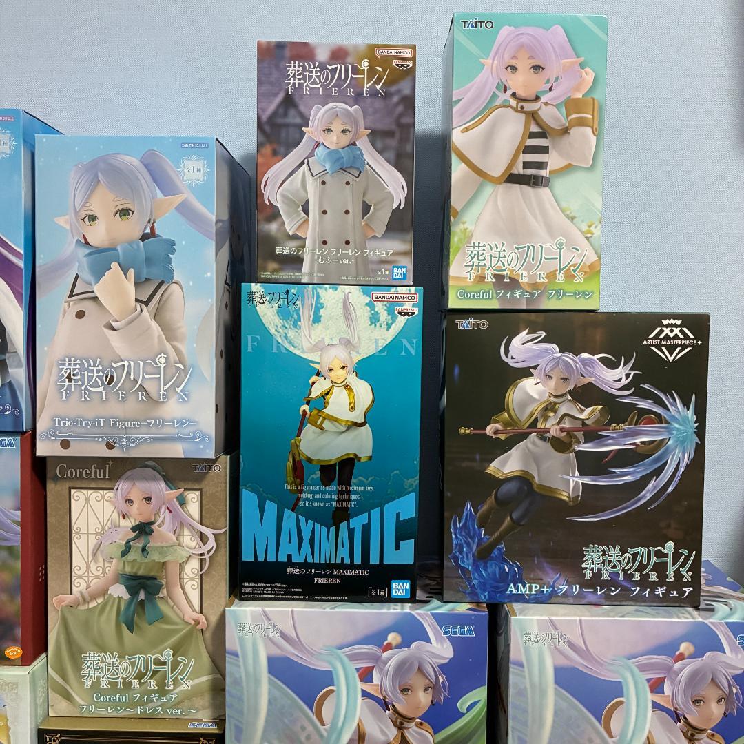葬送のフリーレン プライズフィギュアまとめ売り　MAXIMATIC、 魔法の高み