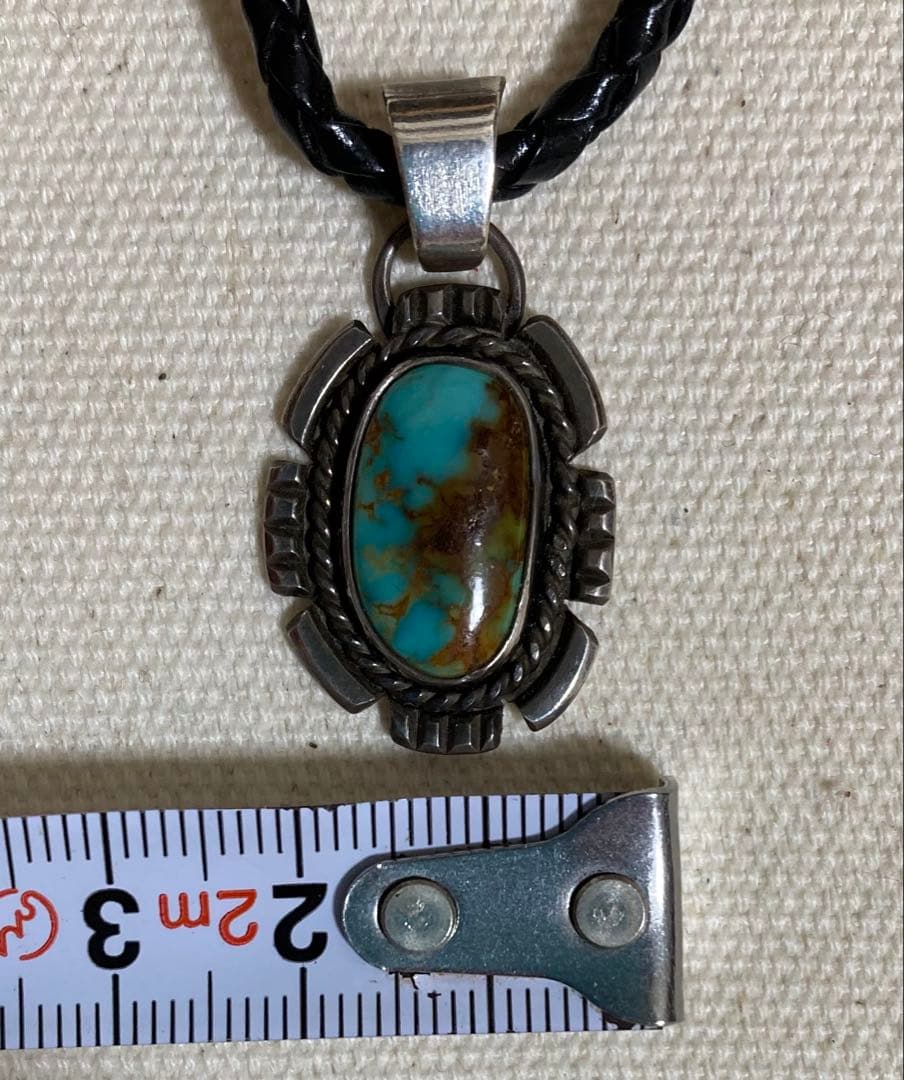 ターコイズ シルバー950 ペンダント インディアンジュエリー