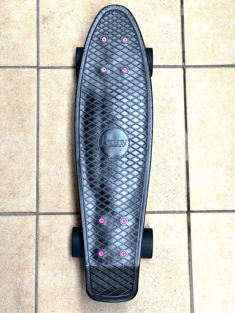 正規品 penny ペニー 22インチ floral フラワー×ドクロ スケボー