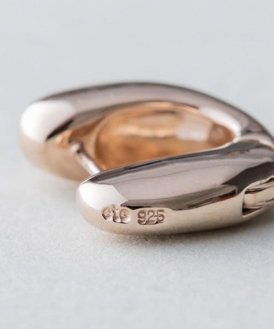 極美品エテete ロウハグピアス ロウブラウン 定価29700円 購入証明書付き