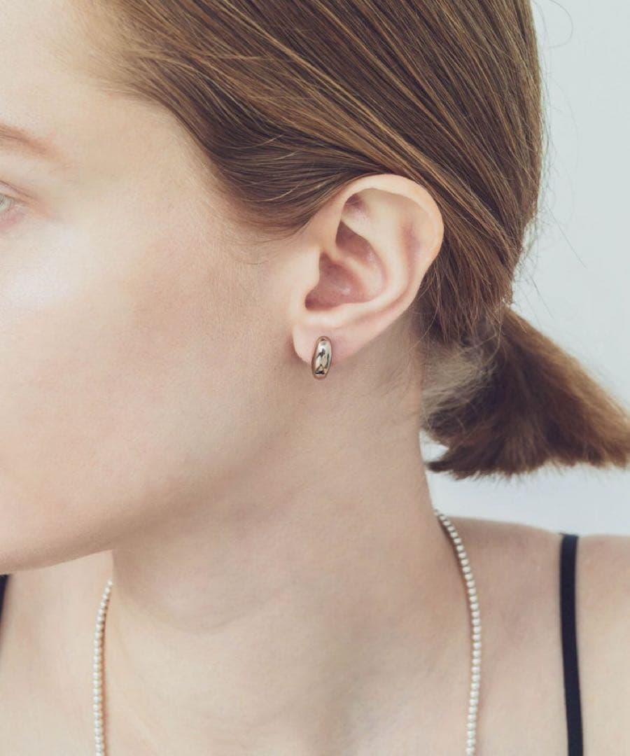 極美品エテete ロウハグピアス ロウブラウン 定価29700円 購入証明書付き