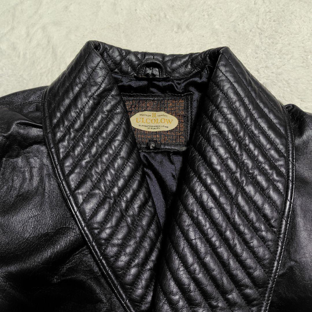 【ULCOLOW】本革 ライダース レザージャケット F 短丈