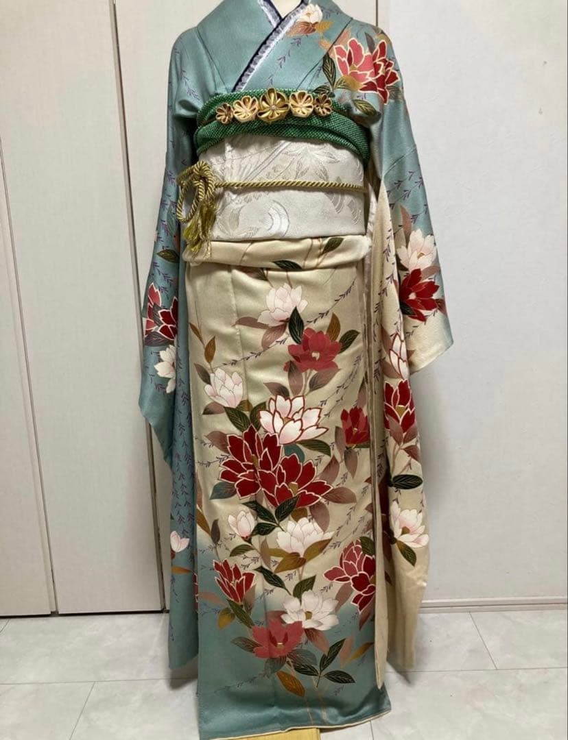 眠　振袖フルセット　モモ　高身長向け