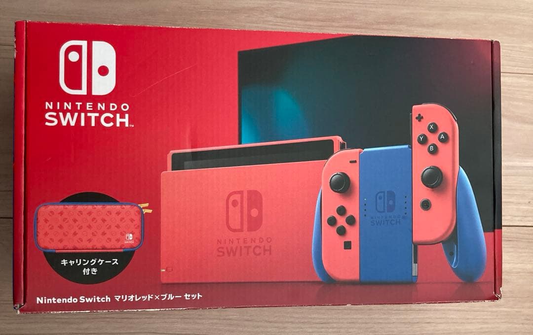 switch マリオ　レッド　& ブルー　セット