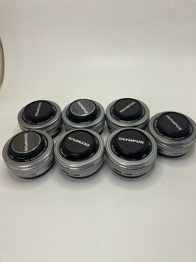 OLYMPUS 14-42mm EZ｜薄型ズーム 7本セット 単品可