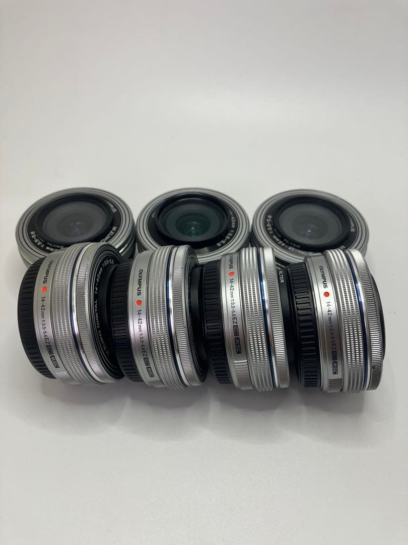 OLYMPUS 14-42mm EZ｜薄型ズーム 7本セット 単品可