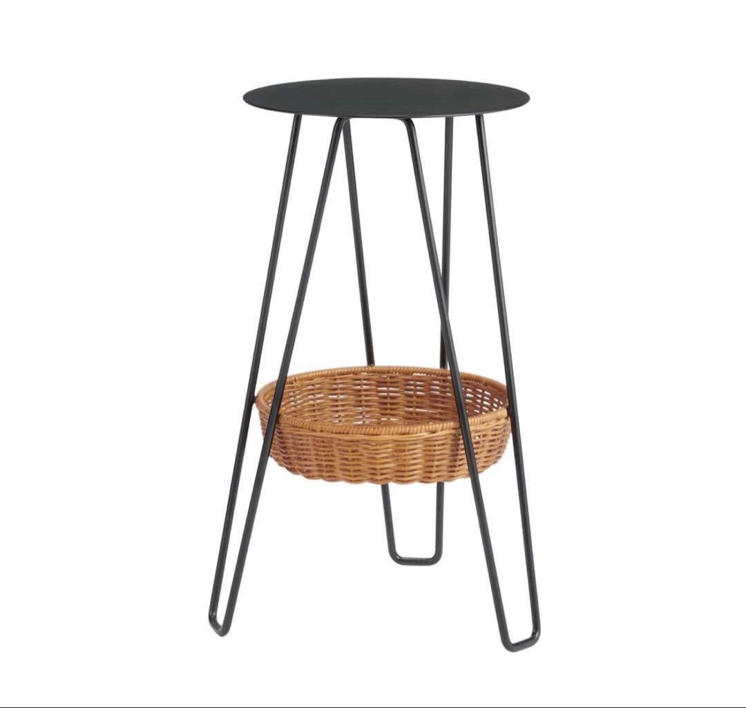 ★美品★ IDEE WALLABY SIDE TABLE サイドテーブル　黒