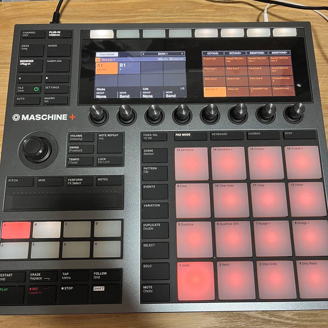 Native Instruments MASCHINE+スタンドアローン