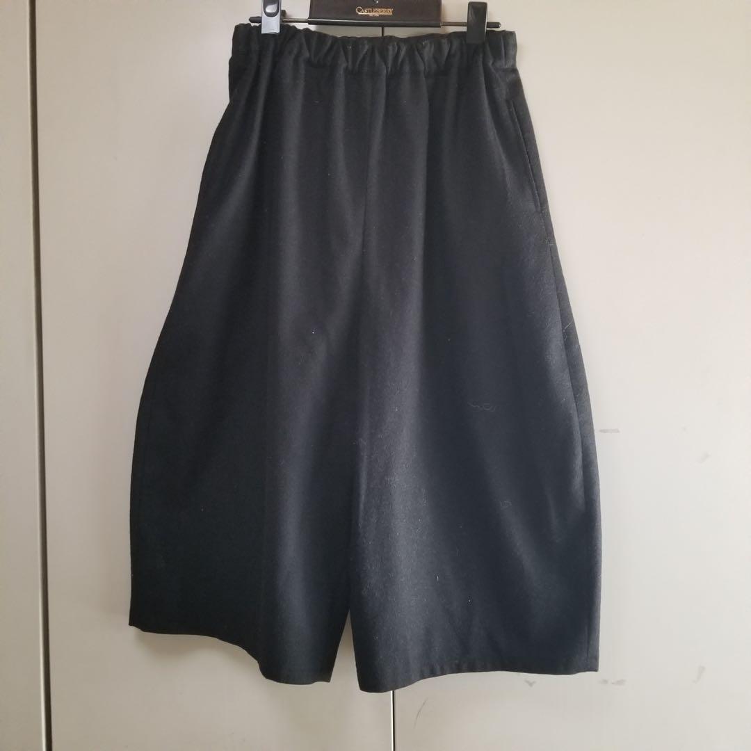 ジュンヤワタナベ　コムデギャルソン　ウールバルーンガウチョパンツ