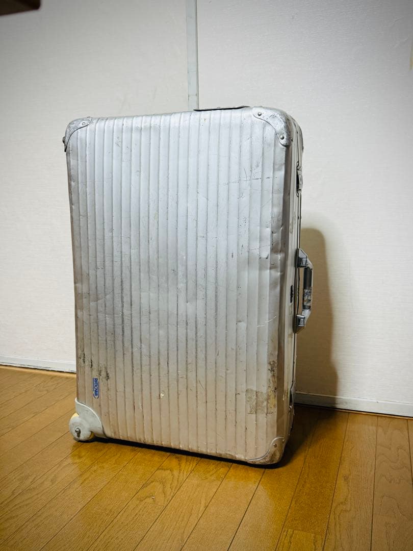【処分価格】リモワ RIMOWA Topas 2輪 プルタブ　ビンテージ　アルミ