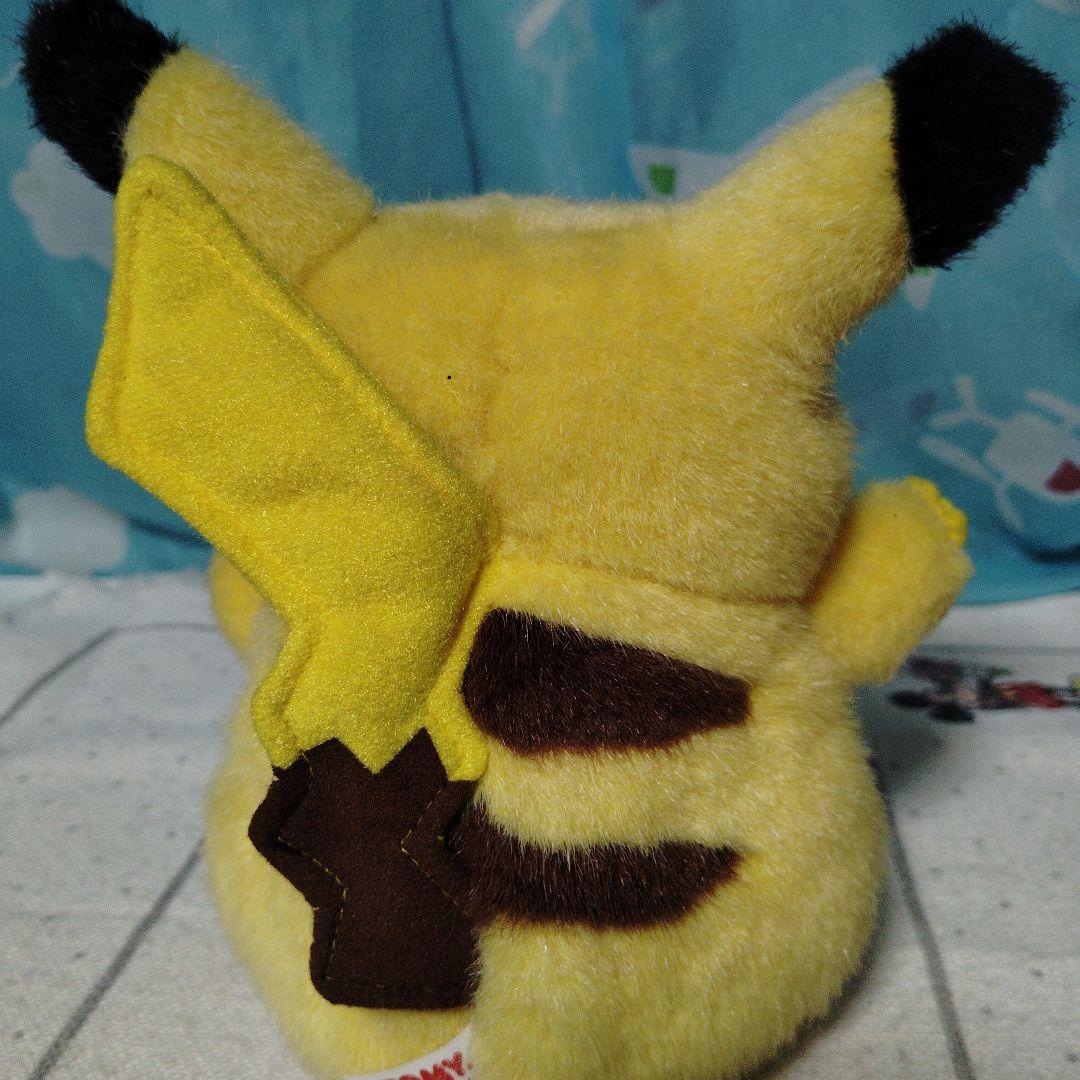 ⚠ジャンク品⚠初期　初代　ピカチュウ　ぬいぐるみ　TOMY バンザイ　トミー