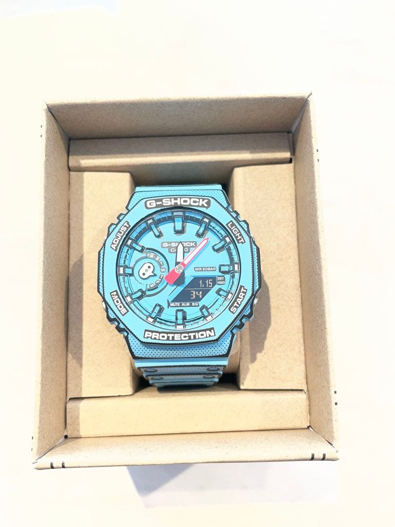 C*n様 G-SHOCK マンガ　青